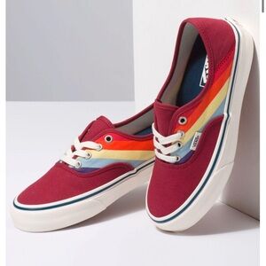 Vans Rad Rainbow authentic SF women’s shoes size 6 - biking, skateboarding low